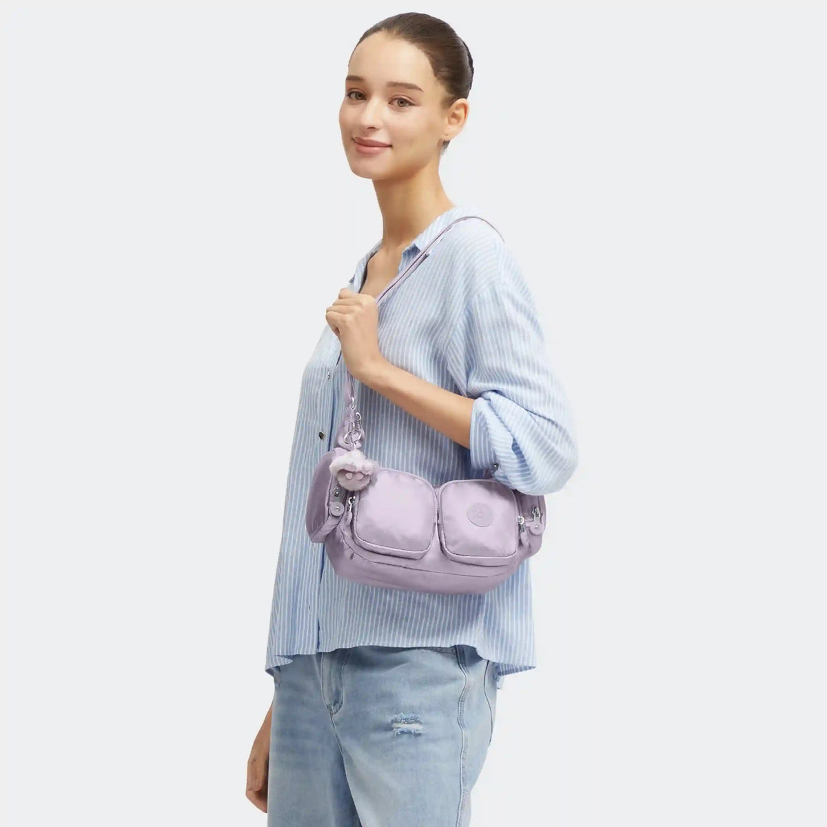 Rikka Small Metallic Crossbody Bag