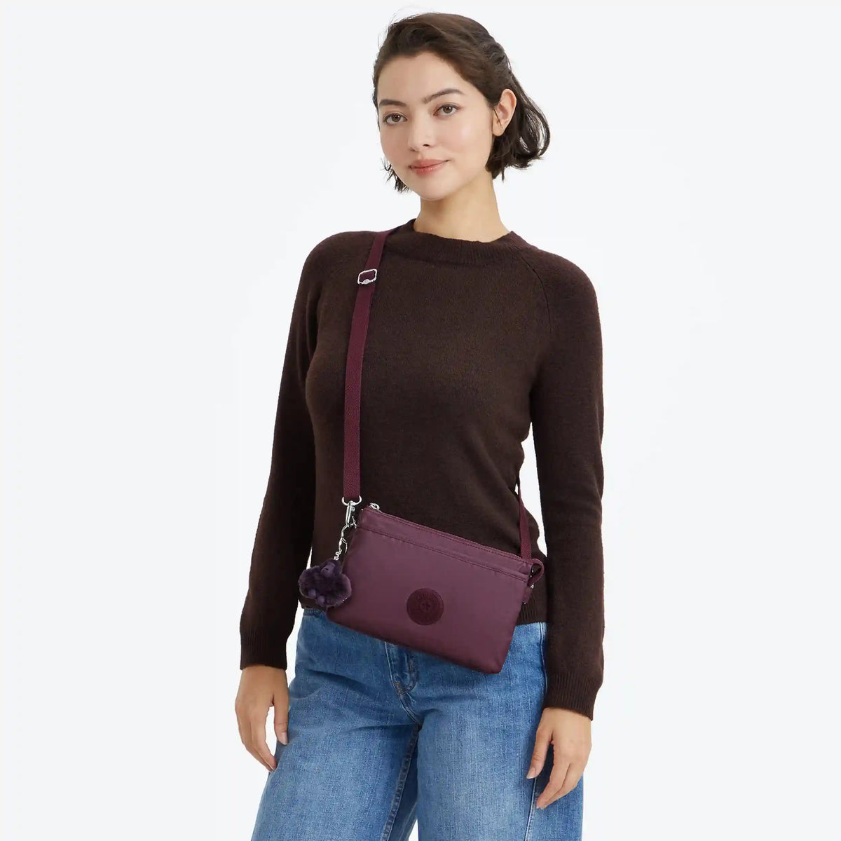 Riri Metallic Crossbody Bag